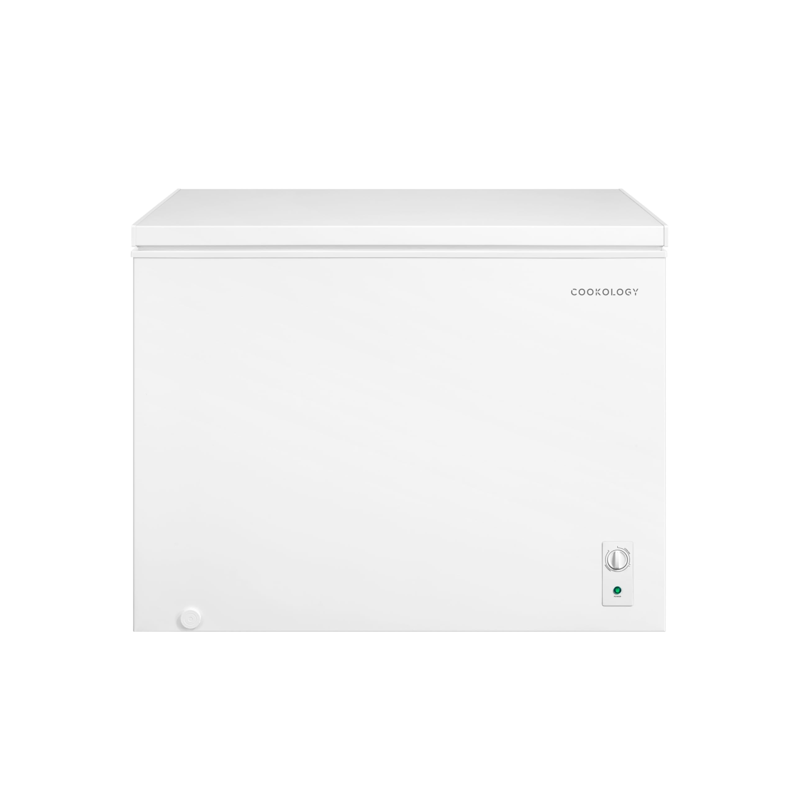 Cookology Chest Freezer - 418L Freestanding, Black