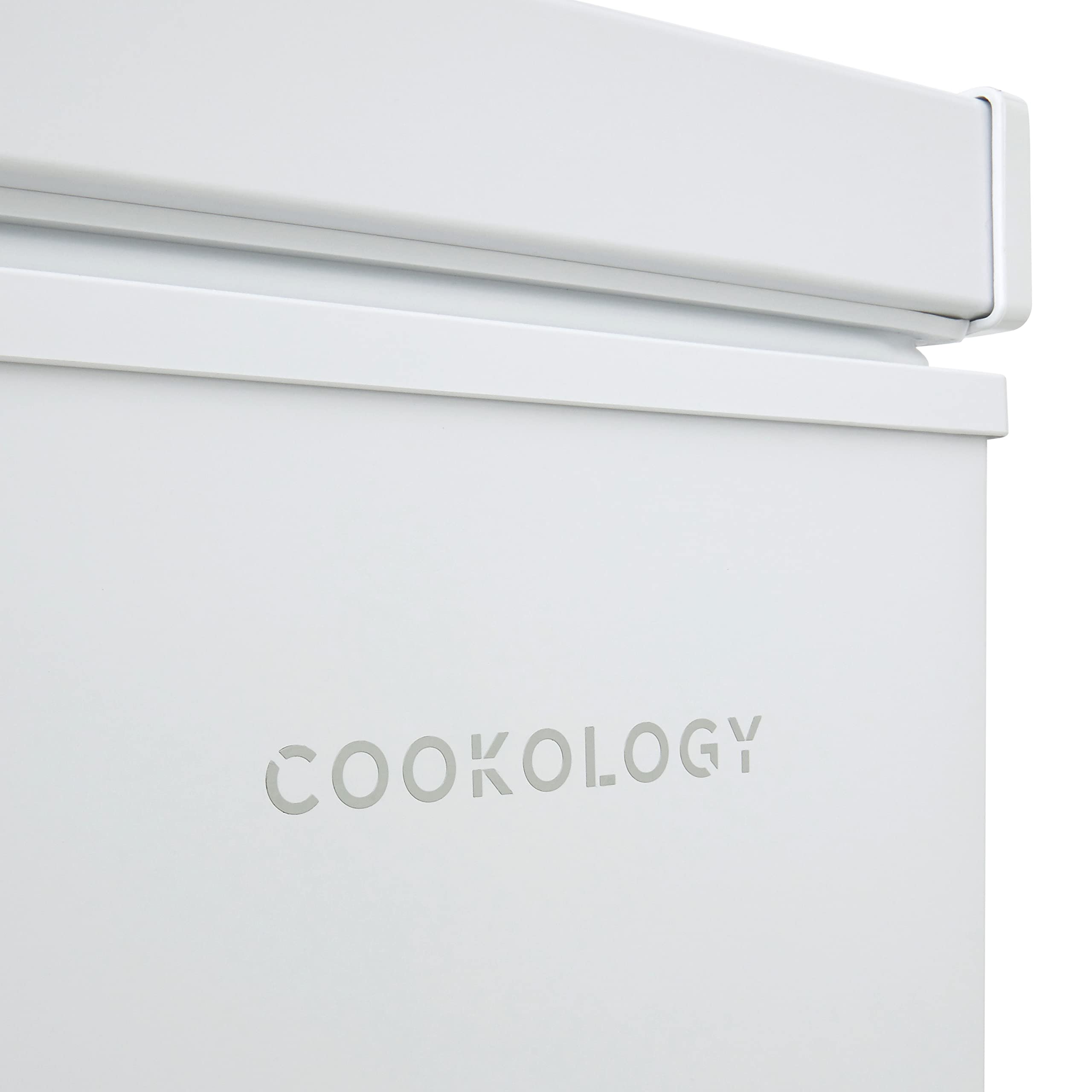 Cookology Chest Freezer - 418L Freestanding, Black