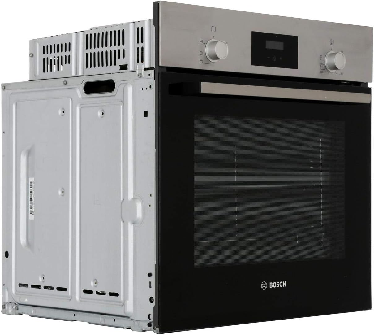 Bosch Series 2 HHF113BR0B Built-in Single Oven, A Rated, Stainless Steel
