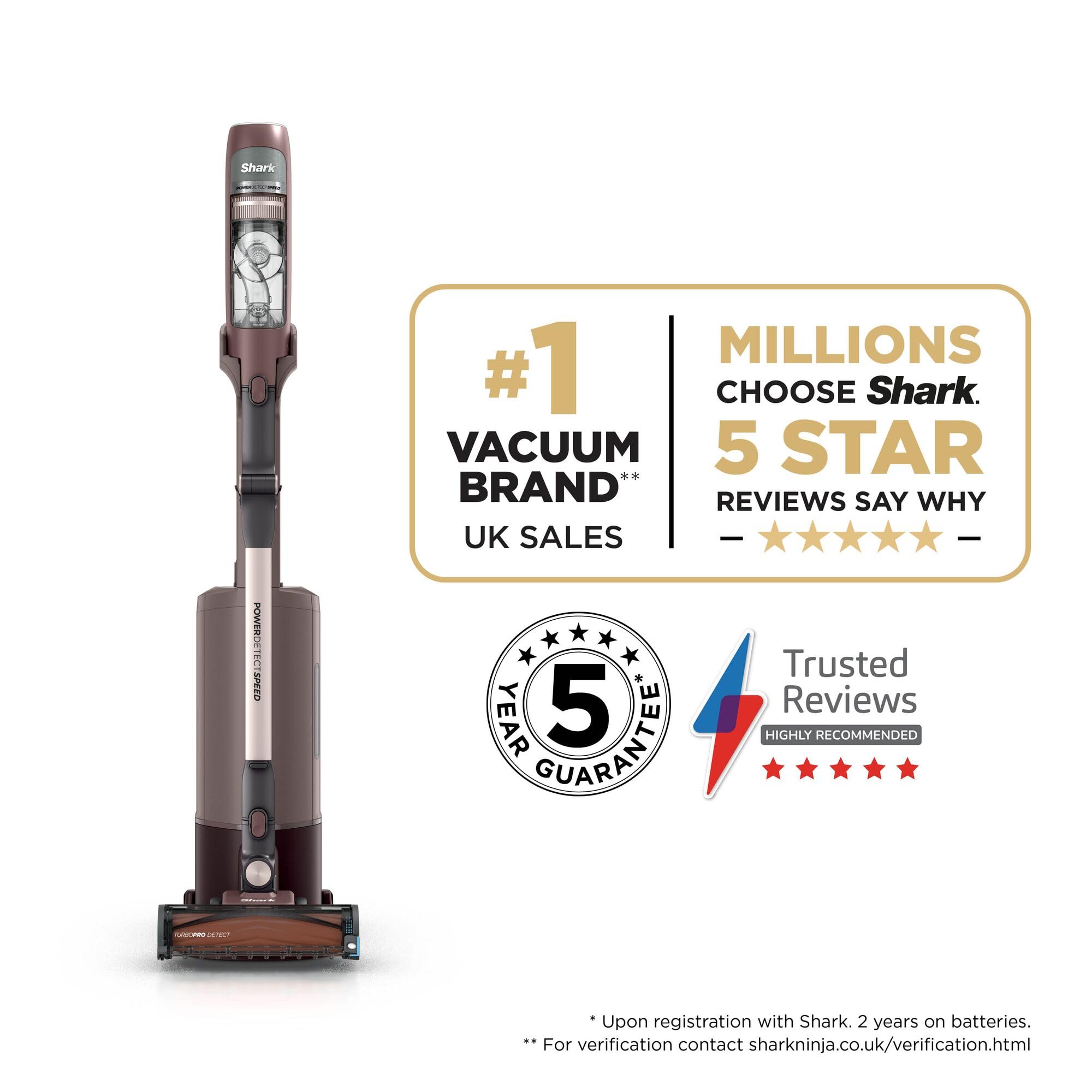 Shark PowerDetect Pet Pro Cordless Vacuum - Auto-Empty, IA3241UKT
