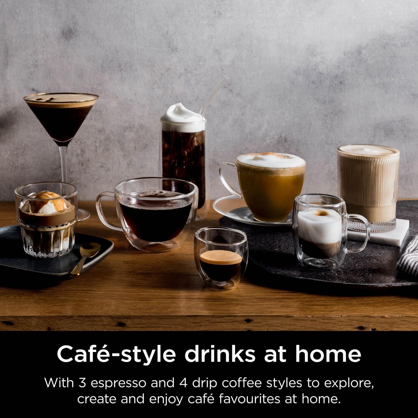 Ninja Luxe Premier Coffee Machine - 3-in-1 Espresso/Cold Brew/Filter, Black