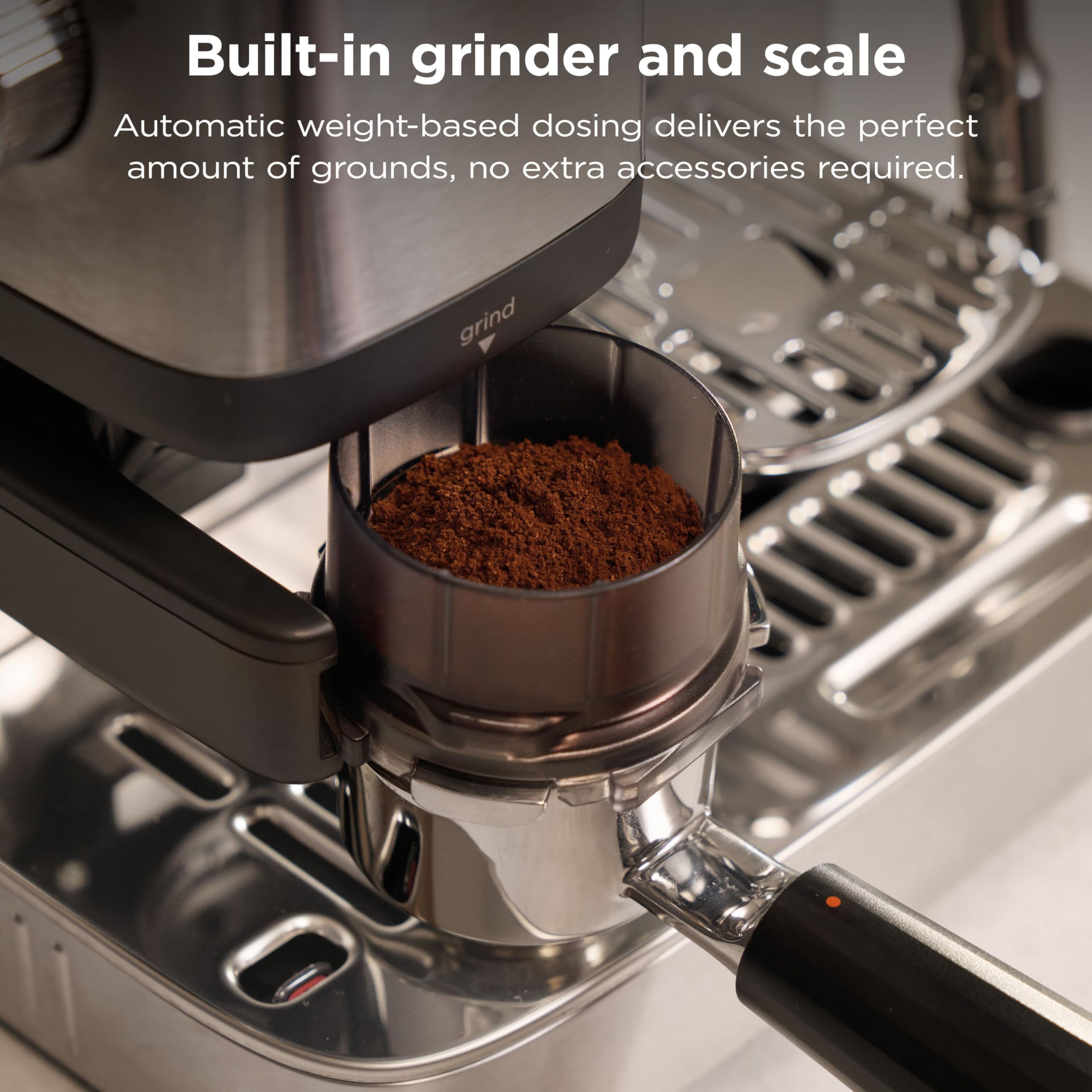 Ninja Luxe Premier Coffee Machine - 3-in-1 Espresso/Cold Brew/Filter, Black