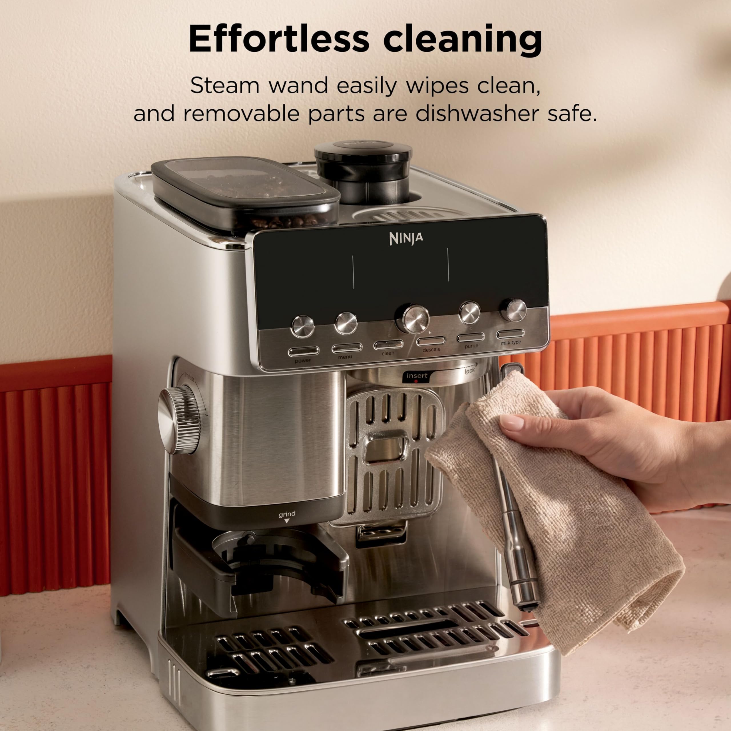 Ninja Luxe Premier Coffee Machine - 3-in-1 Espresso/Cold Brew/Filter, Black