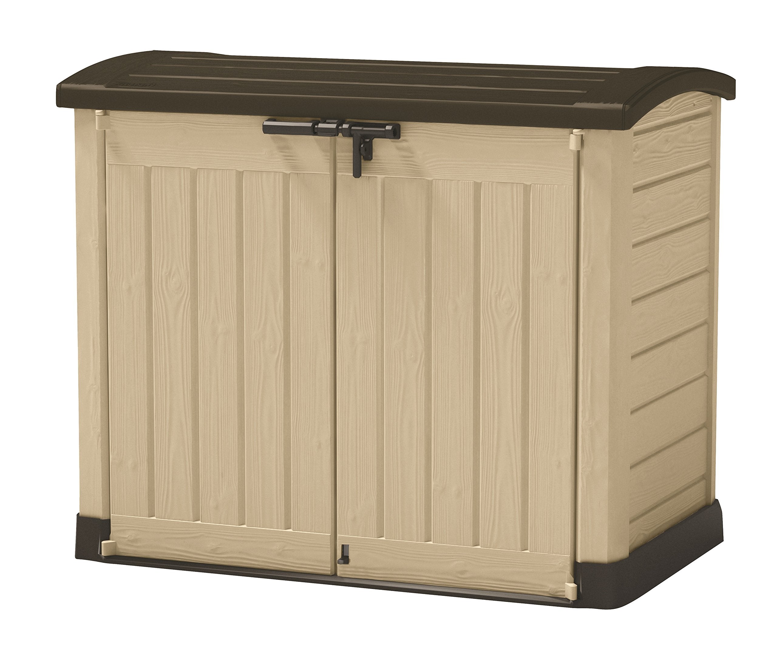 Keter Store It Arc Garden Shed - 1200L, Taupe/Beige
