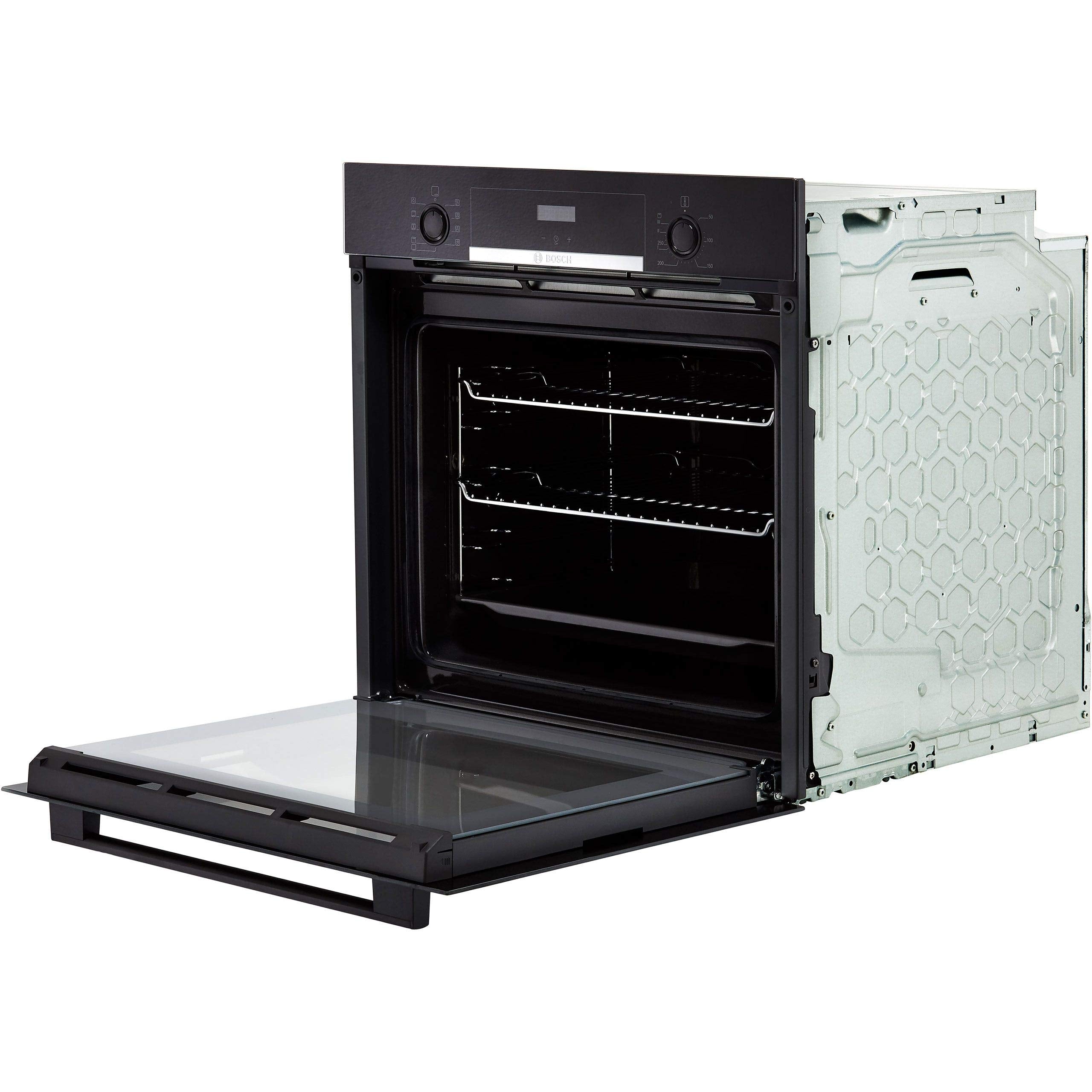 Bosch Series 2 HHF113BR0B Built-in Single Oven, A Rated, Stainless Steel