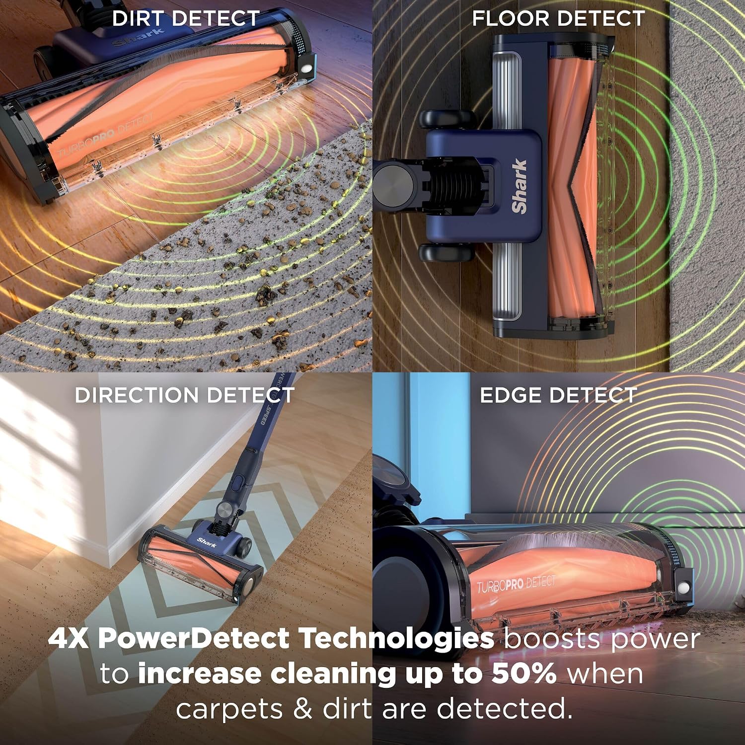Shark PowerDetect Pet Pro Cordless Vacuum - Auto-Empty, IA3241UKT