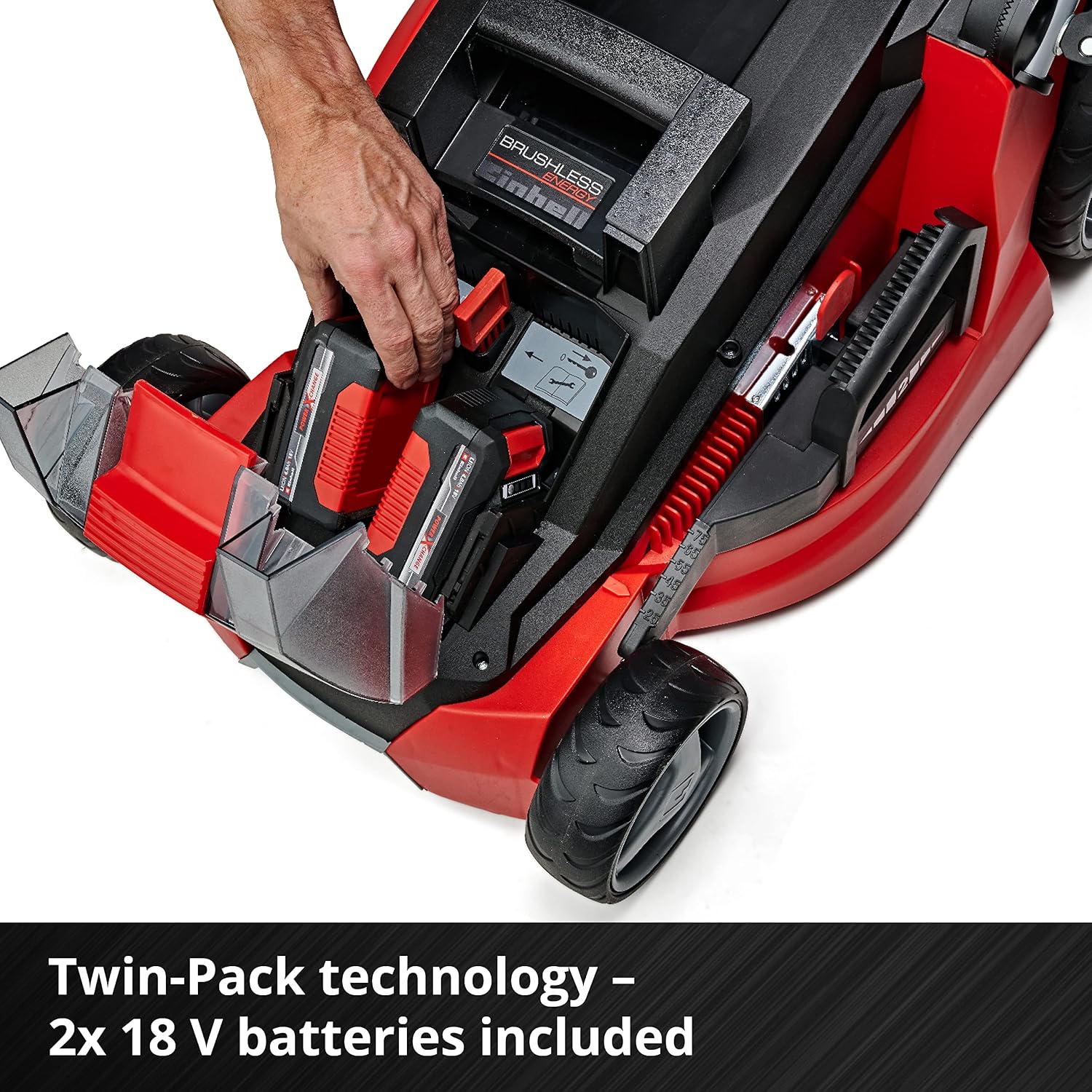 Einhell Cordless Lawnmower - 43cm, 36V, Dual Battery & Charger