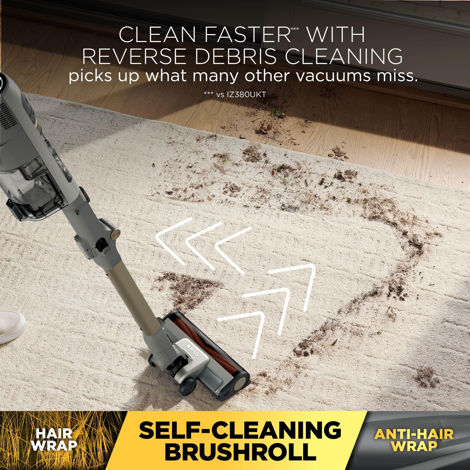 Shark PowerDetect Pet Pro Cordless Vacuum - Auto-Empty, IA3241UKT