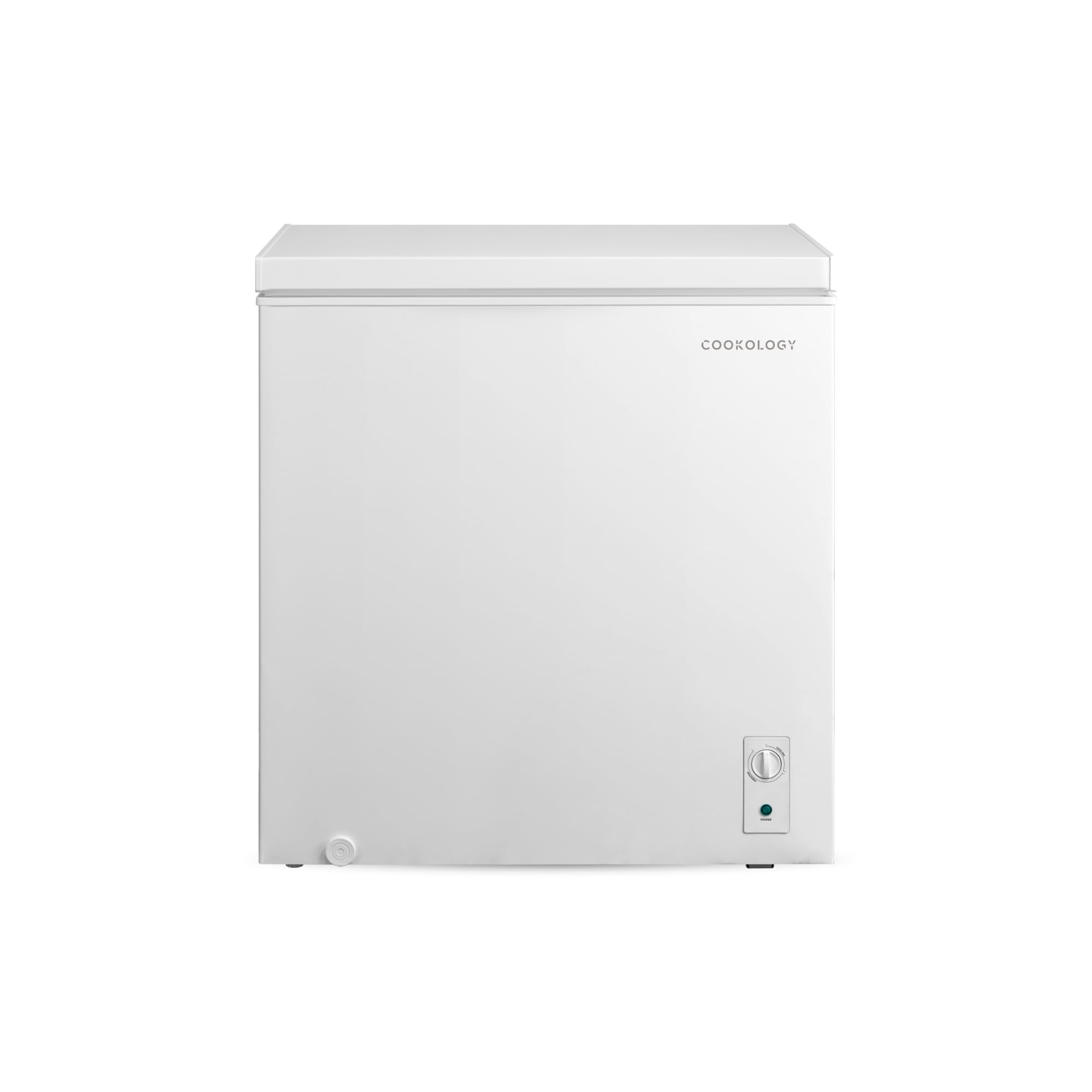 Cookology Chest Freezer - 418L Freestanding, Black