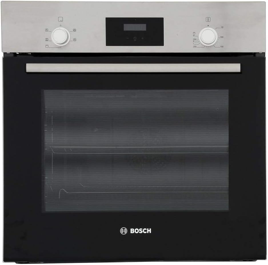 Bosch Series 2 HHF113BR0B Built-in Single Oven, A Rated, Stainless Steel