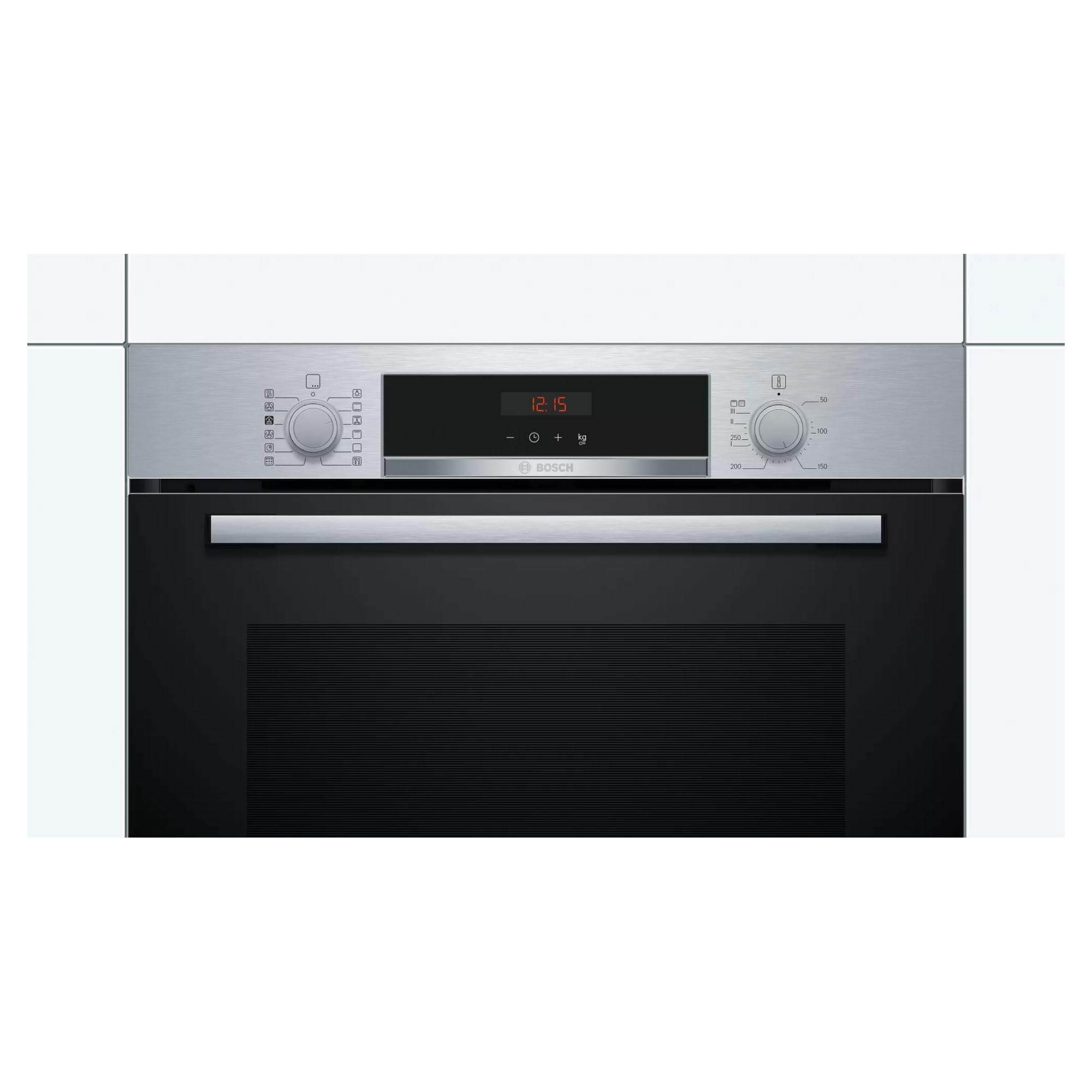 Bosch Series 2 HHF113BR0B Built-in Single Oven, A Rated, Stainless Steel