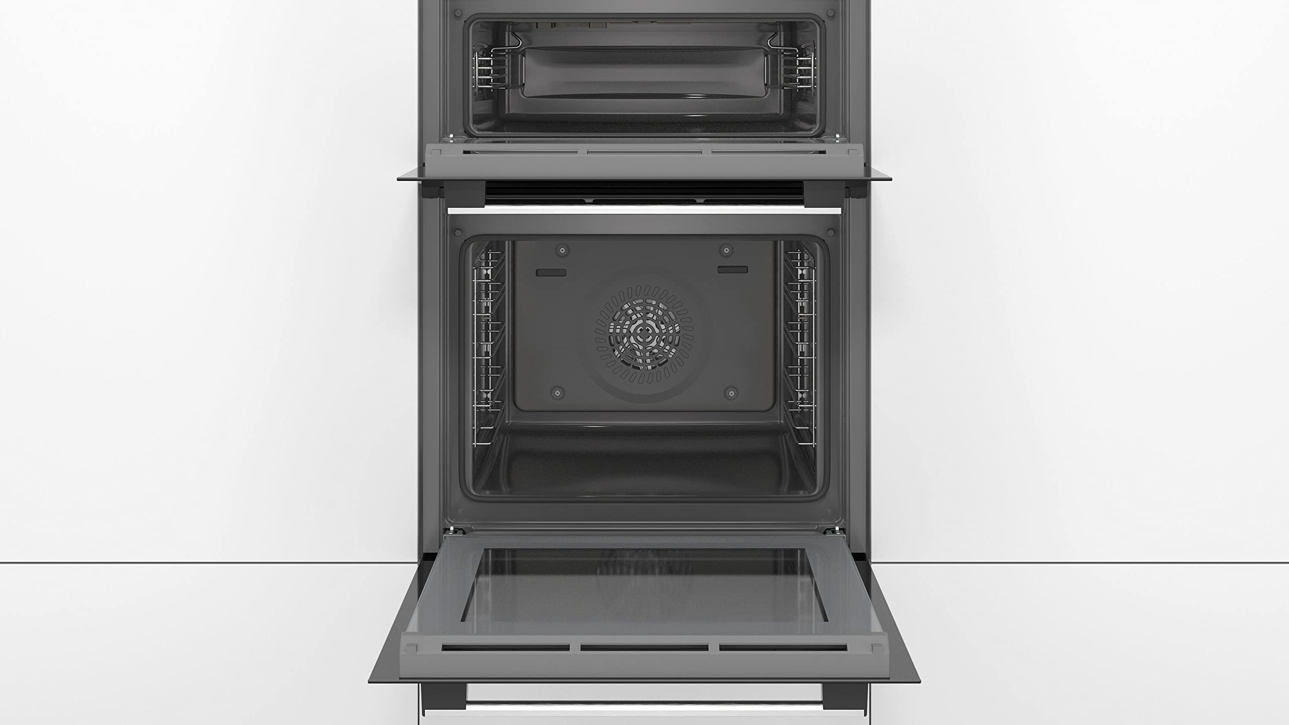 Bosch Series 2 HHF113BR0B Built-in Single Oven, A Rated, Stainless Steel