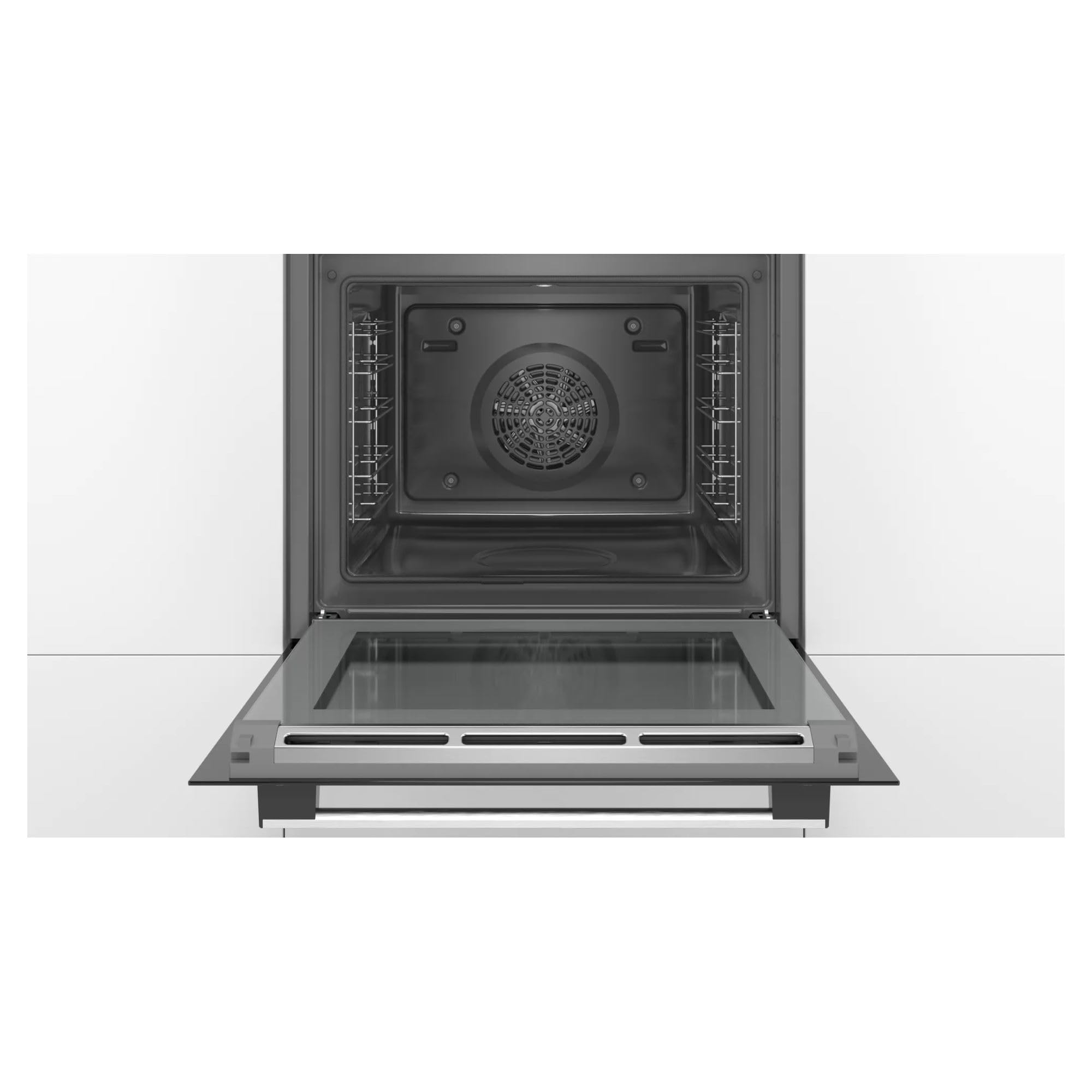 Bosch Series 2 HHF113BR0B Built-in Single Oven, A Rated, Stainless Steel