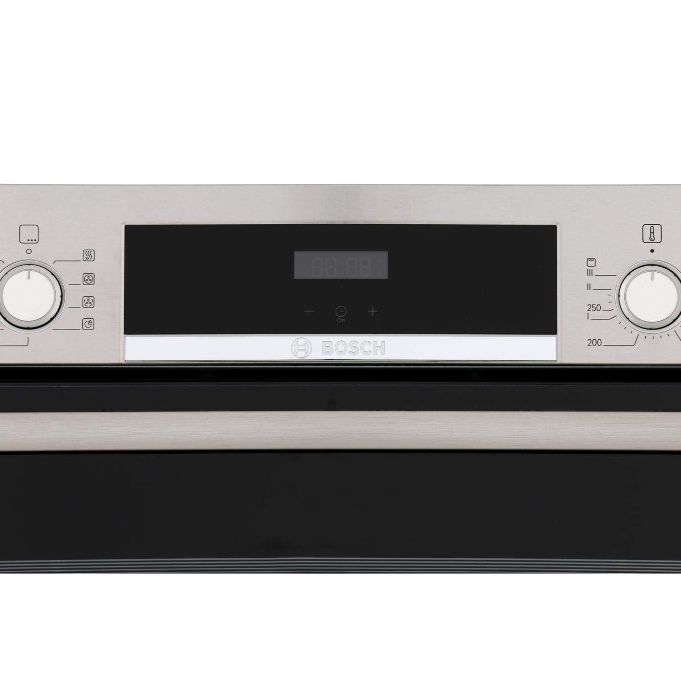 Bosch Series 2 HHF113BR0B Built-in Single Oven, A Rated, Stainless Steel