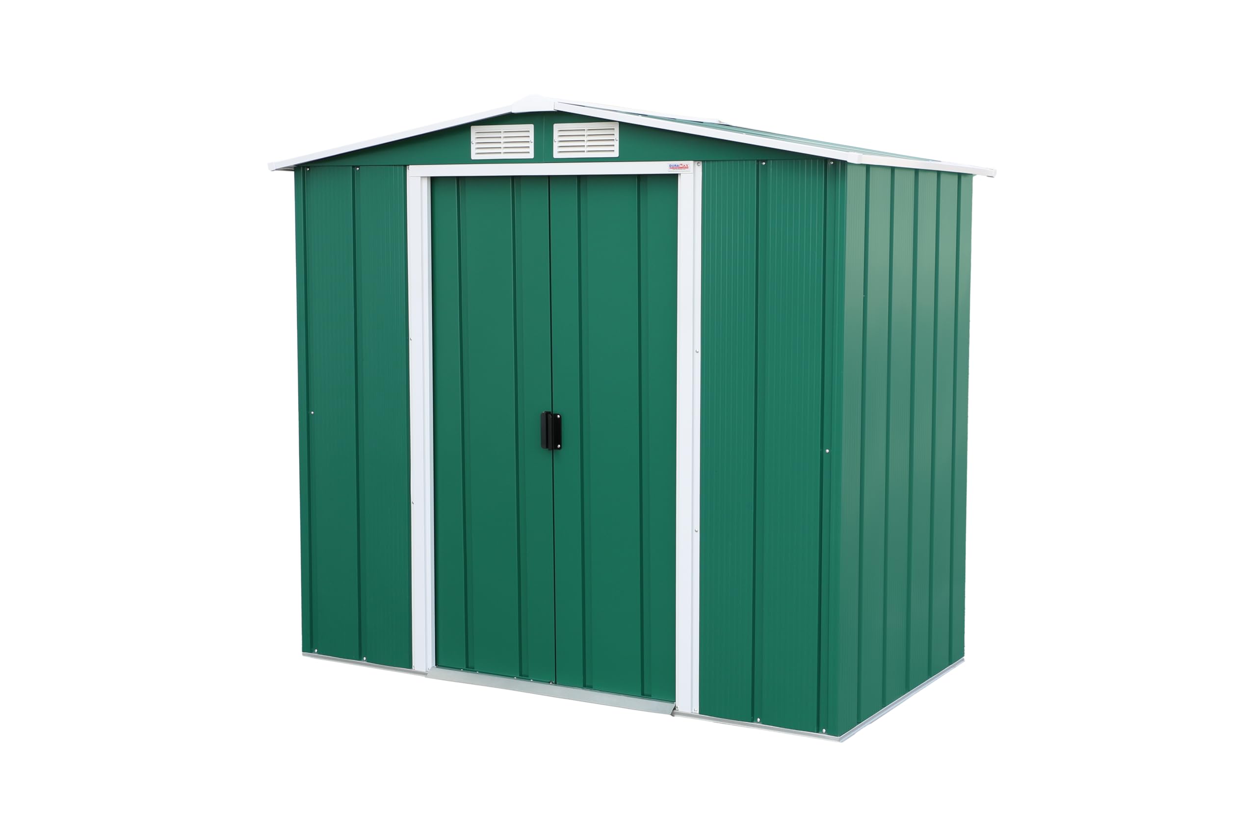 Duramax ECO Metal Garden Shed - 10 x 8 ft (7.80 m2), Galvanized Steel, Anthracite