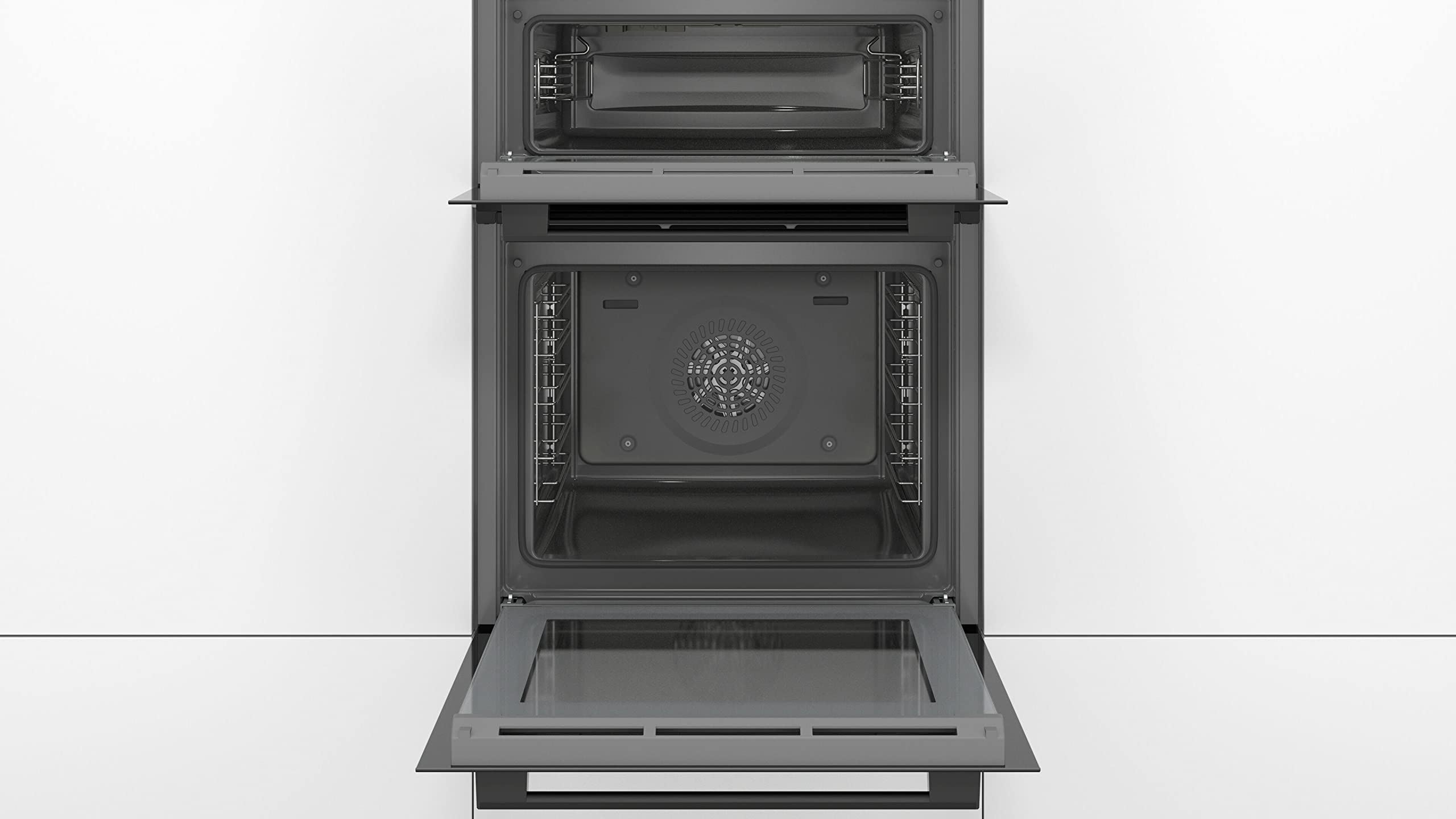 Bosch Series 2 HHF113BR0B Built-in Single Oven, A Rated, Stainless Steel