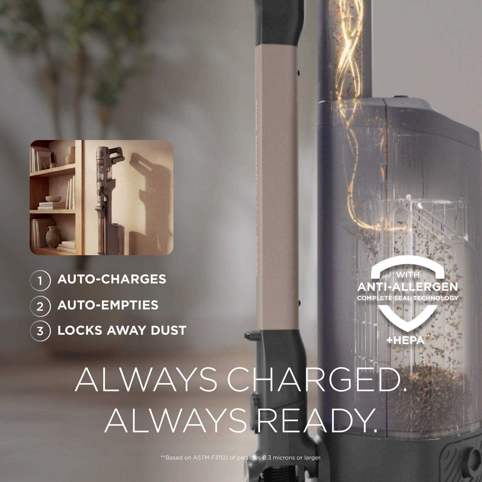 Shark PowerDetect Pet Pro Cordless Vacuum - Auto-Empty, IA3241UKT