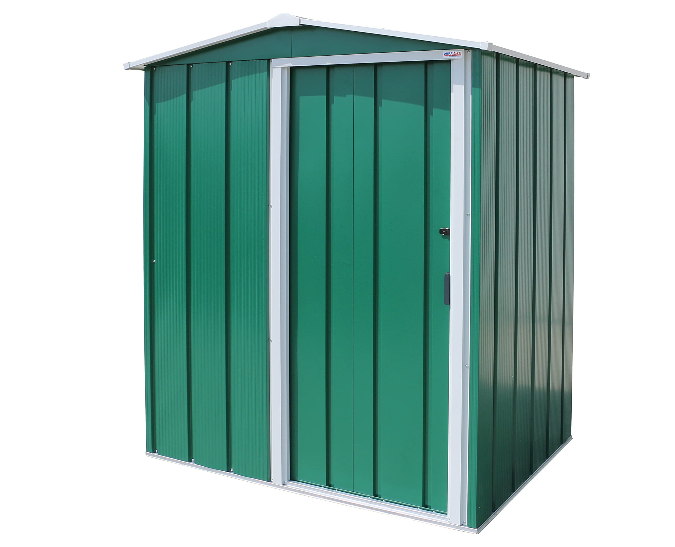 Duramax ECO Metal Garden Shed - 10 x 8 ft (7.80 m2), Galvanized Steel, Anthracite