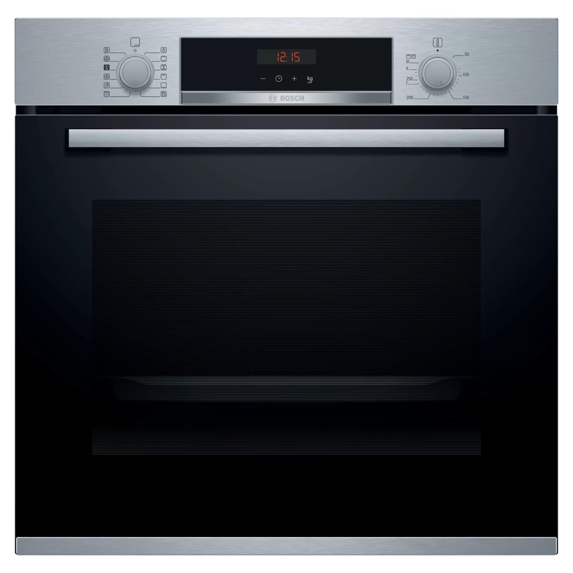 Bosch Series 2 HHF113BR0B Built-in Single Oven, A Rated, Stainless Steel