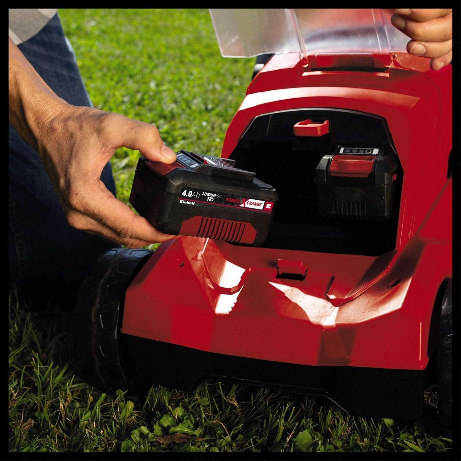 Einhell Cordless Lawnmower - 43cm, 36V, Dual Battery & Charger