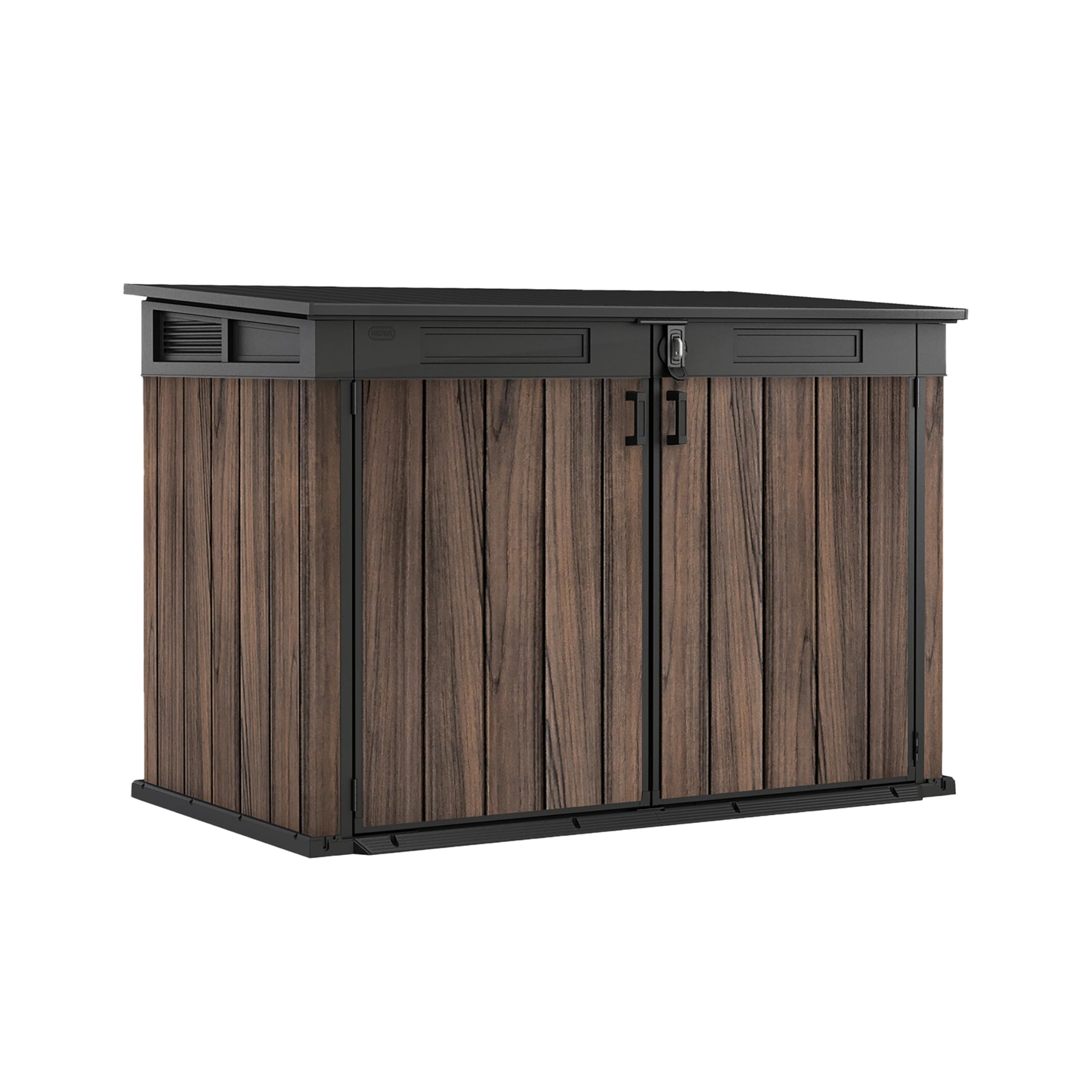 Keter Signature Horizontal Storage Shed - 2020L, Rosewood