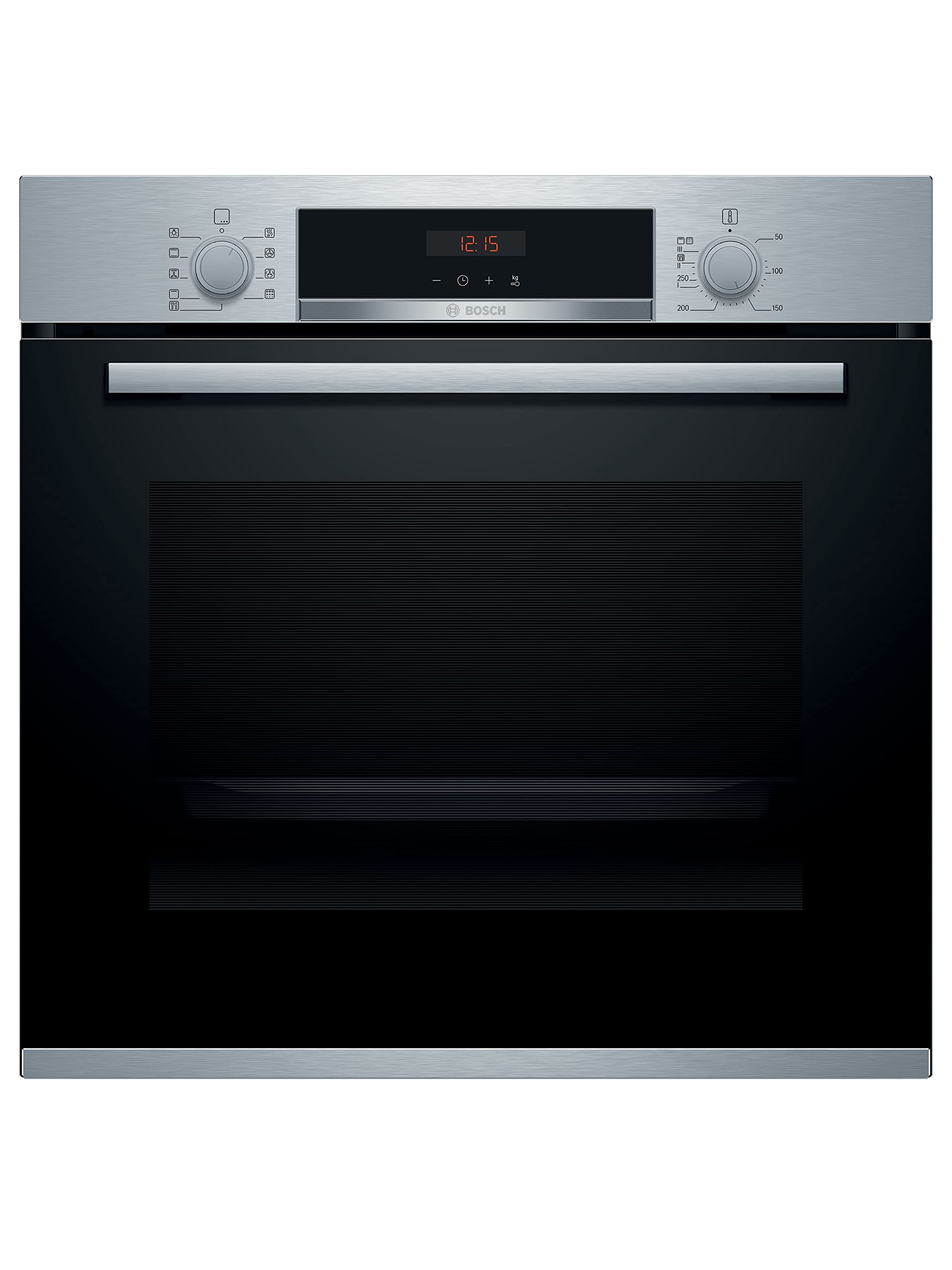 Bosch Series 2 HHF113BR0B Built-in Single Oven, A Rated, Stainless Steel