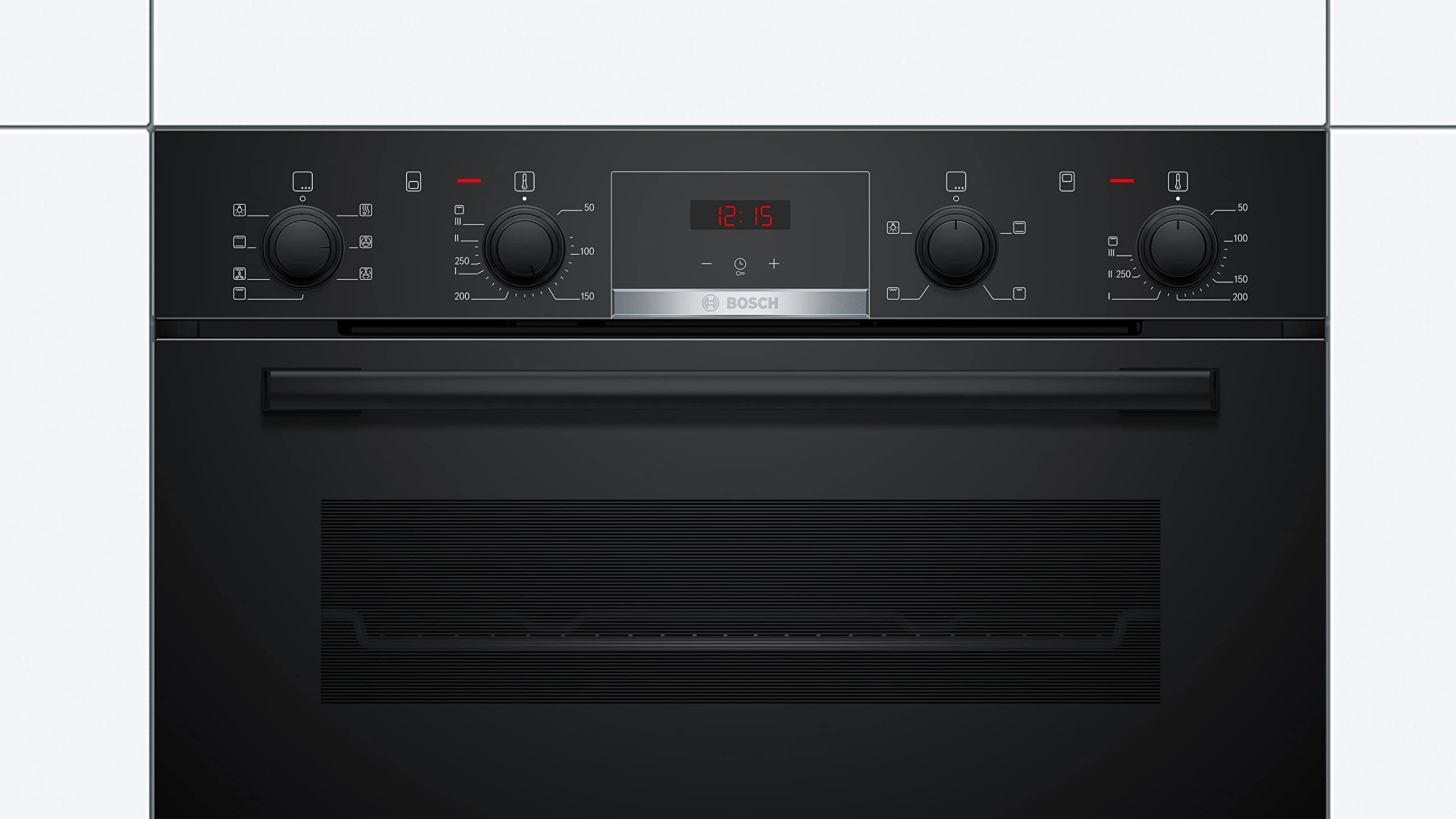Bosch Series 2 HHF113BR0B Built-in Single Oven, A Rated, Stainless Steel