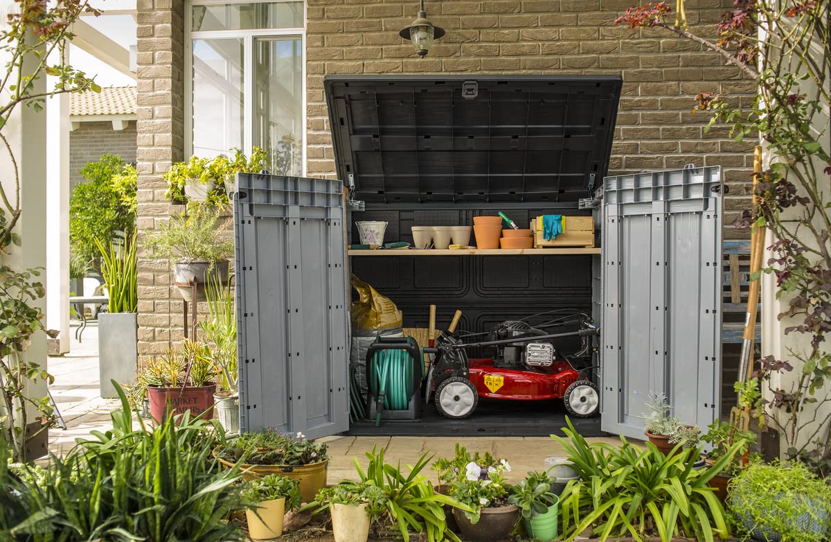 Keter Store It Out Pro Garden Storage Shed - Grey