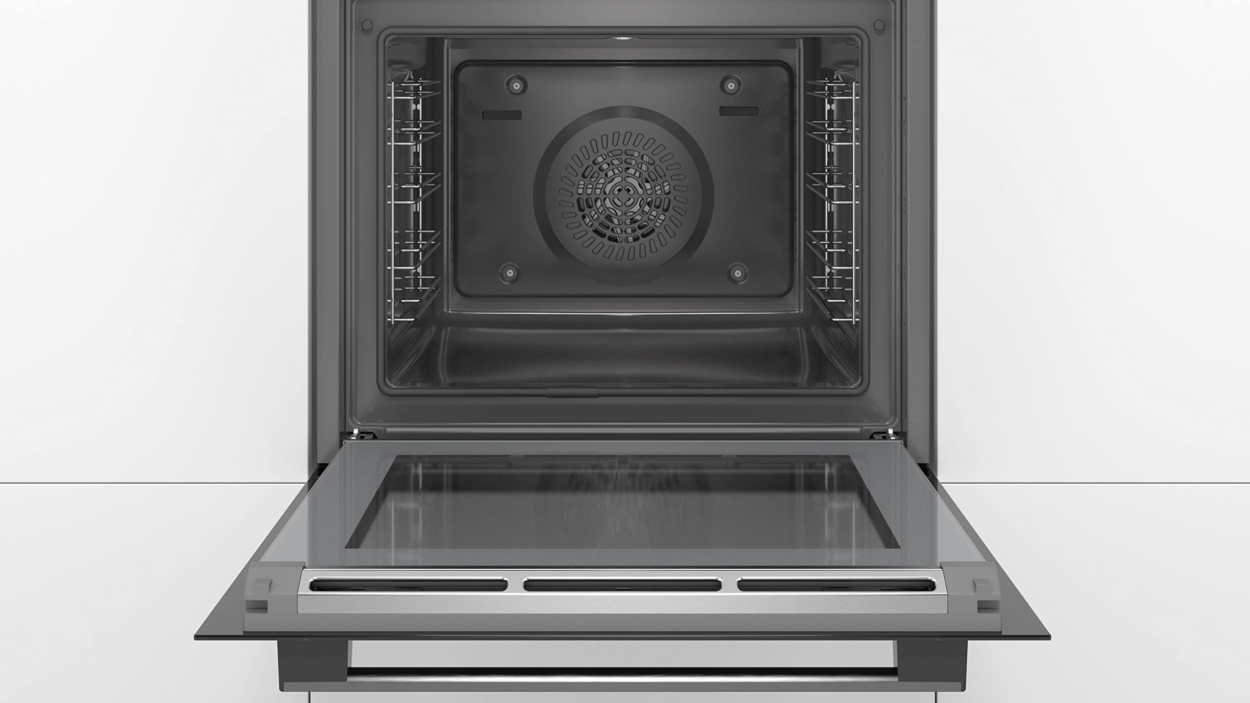 Bosch Series 2 HHF113BR0B Built-in Single Oven, A Rated, Stainless Steel