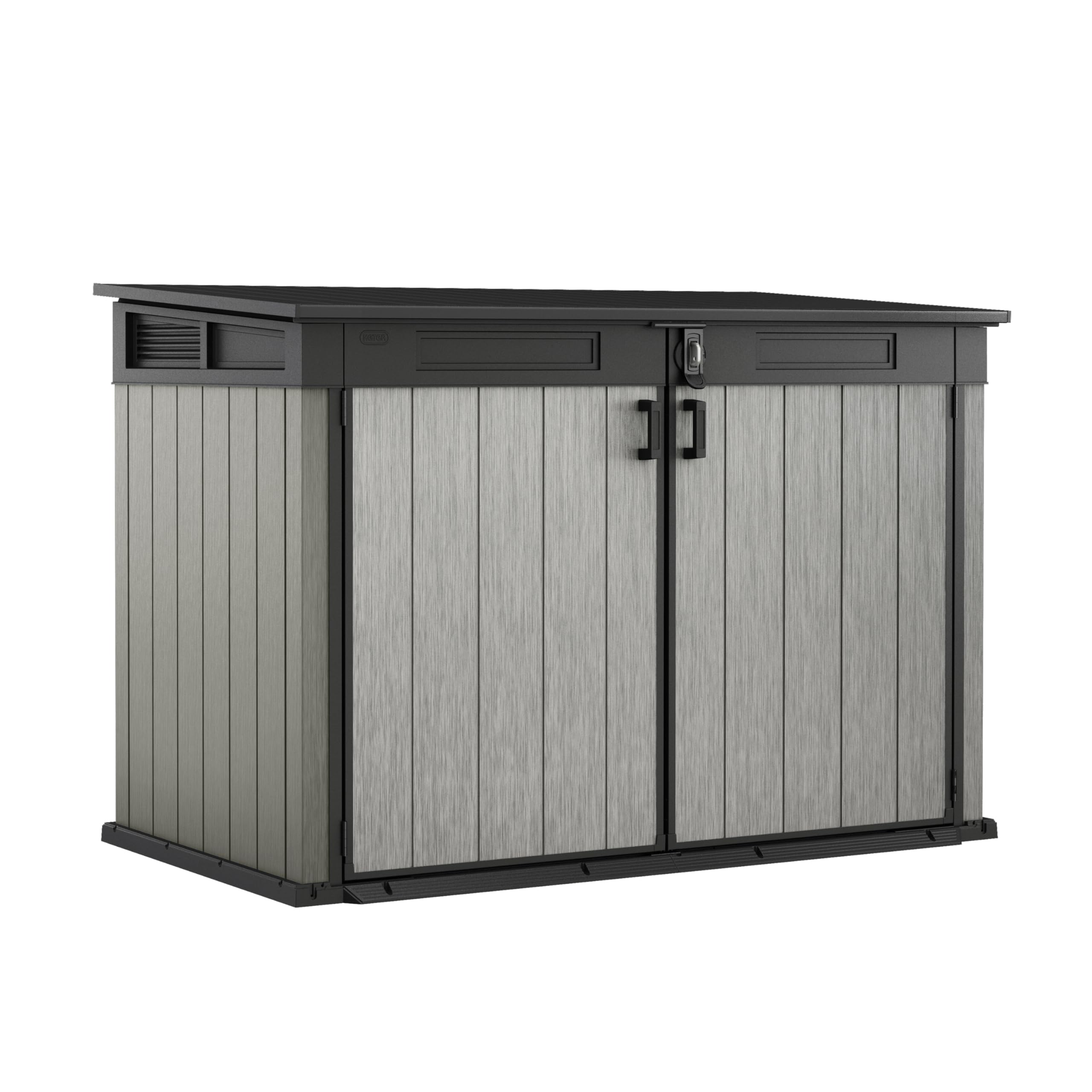 Keter Grande Store Garden Shed, Double Door - Duotech, Grey