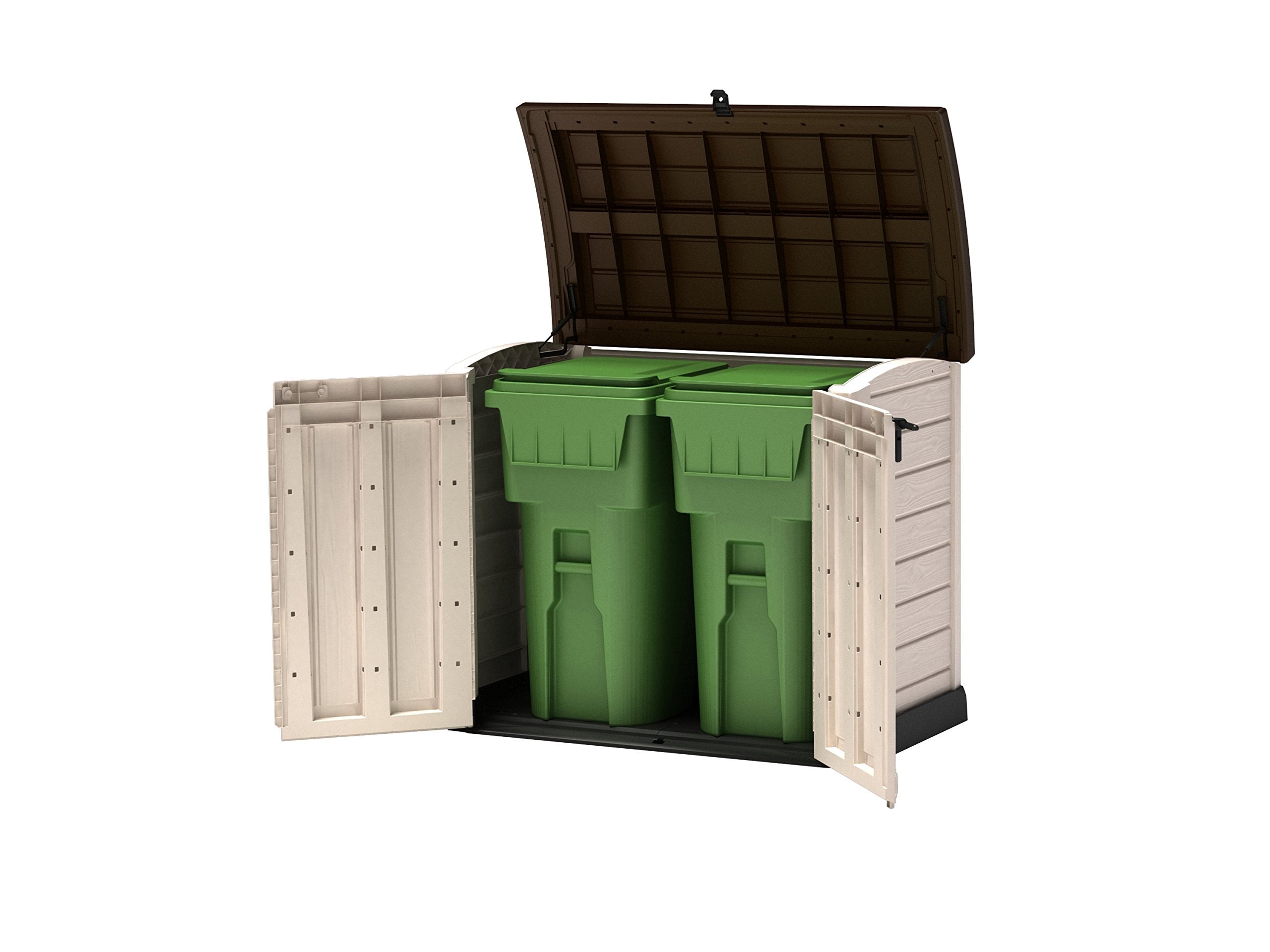 Keter Store It Arc Garden Shed - 1200L, Taupe/Beige