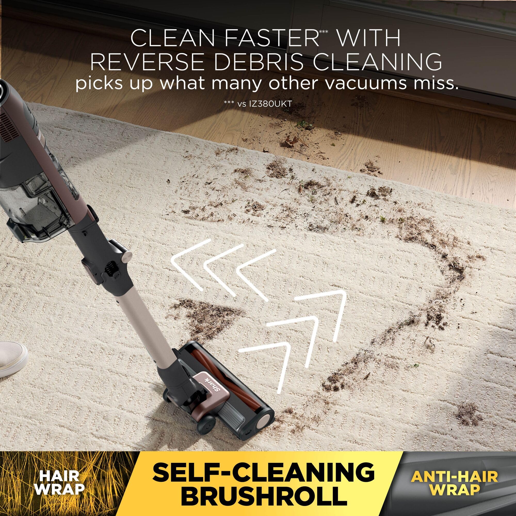 Shark PowerDetect Pet Pro Cordless Vacuum - Auto-Empty, IA3241UKT