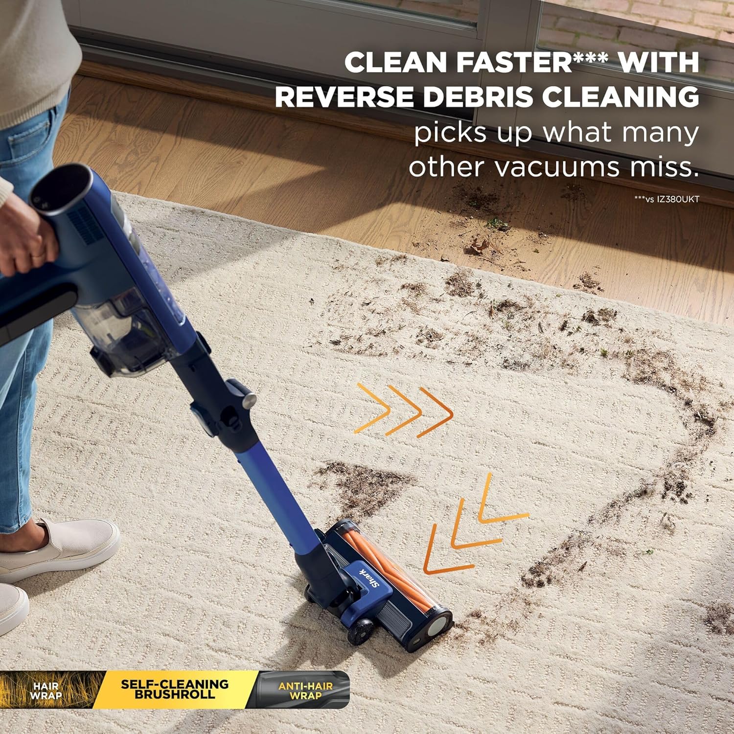 Shark PowerDetect Pet Pro Cordless Vacuum - Auto-Empty, IA3241UKT